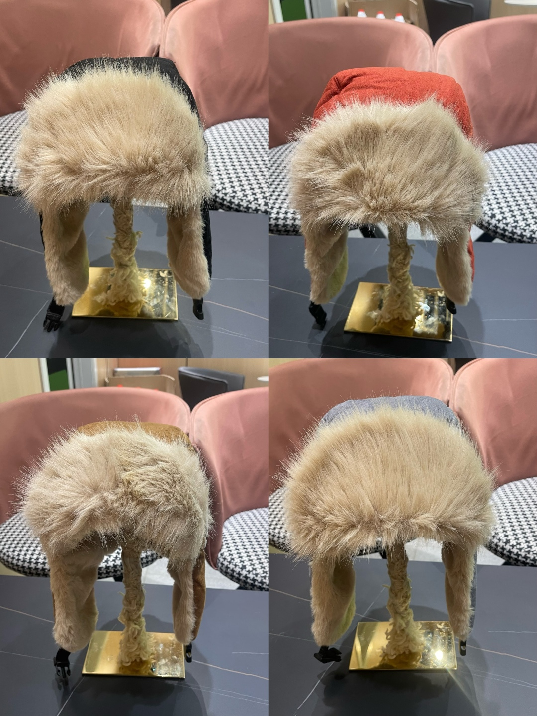 香奈儿Chanel 2025秋冬季雷锋帽加绒加厚护耳帽子防寒东北滑雪帽