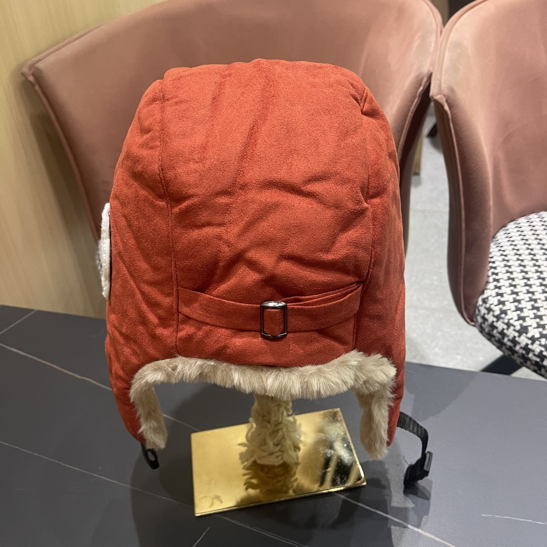 香奈儿Chanel 2025秋冬季雷锋帽加绒加厚护耳帽子防寒东北滑雪帽