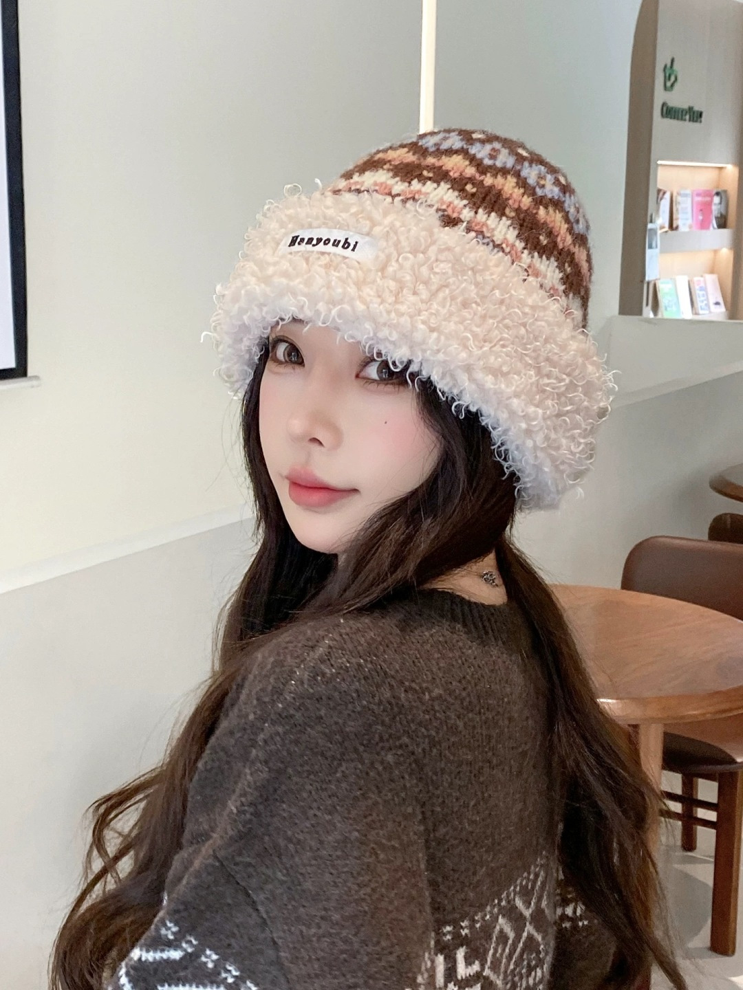 NO:532890,Chanel CHANEL 2025 new Fair Island style wool hat for women autumn and winter thickened warm knitted versatile cold hat plush hat fisherman hat baseball hat knit hat, hat, chanel, chanel, espadrilles, hats19860909香奈儿CHANEL2025新款费尔岛风毛线帽子女秋冬加厚保暖针织百搭冷帽毛绒帽帽子渔夫帽棒球帽针织帽,帽子,chanel,chanel,espadrilles,hats,hat