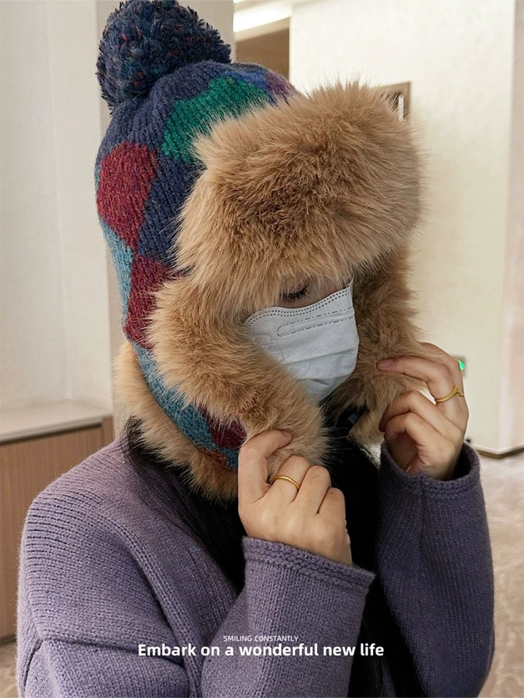 NO:553165,New - Burberry Burberry's latest Lei Feng hat for Northeast Harbin skiing in autumn and winter, limited new product!  Hats bucket hat, baseball cap, knitted hat, hat, burberry, burberry, espadrilles, hats19860909上新 —— Burberry巴宝莉 秋冬东北哈尔滨滑雪最新款雷锋帽,限量新品！帽子渔夫帽棒球帽针织帽,帽子,burberry,burberry,espadrilles,hats,hat