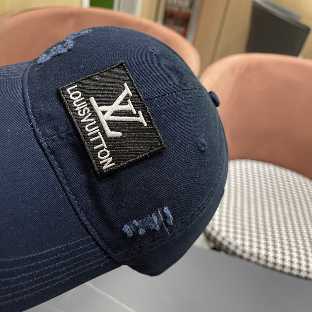 LV路易威登棒球帽🧢轻盈透气。完美版型，独家实物拍摄，男女适用