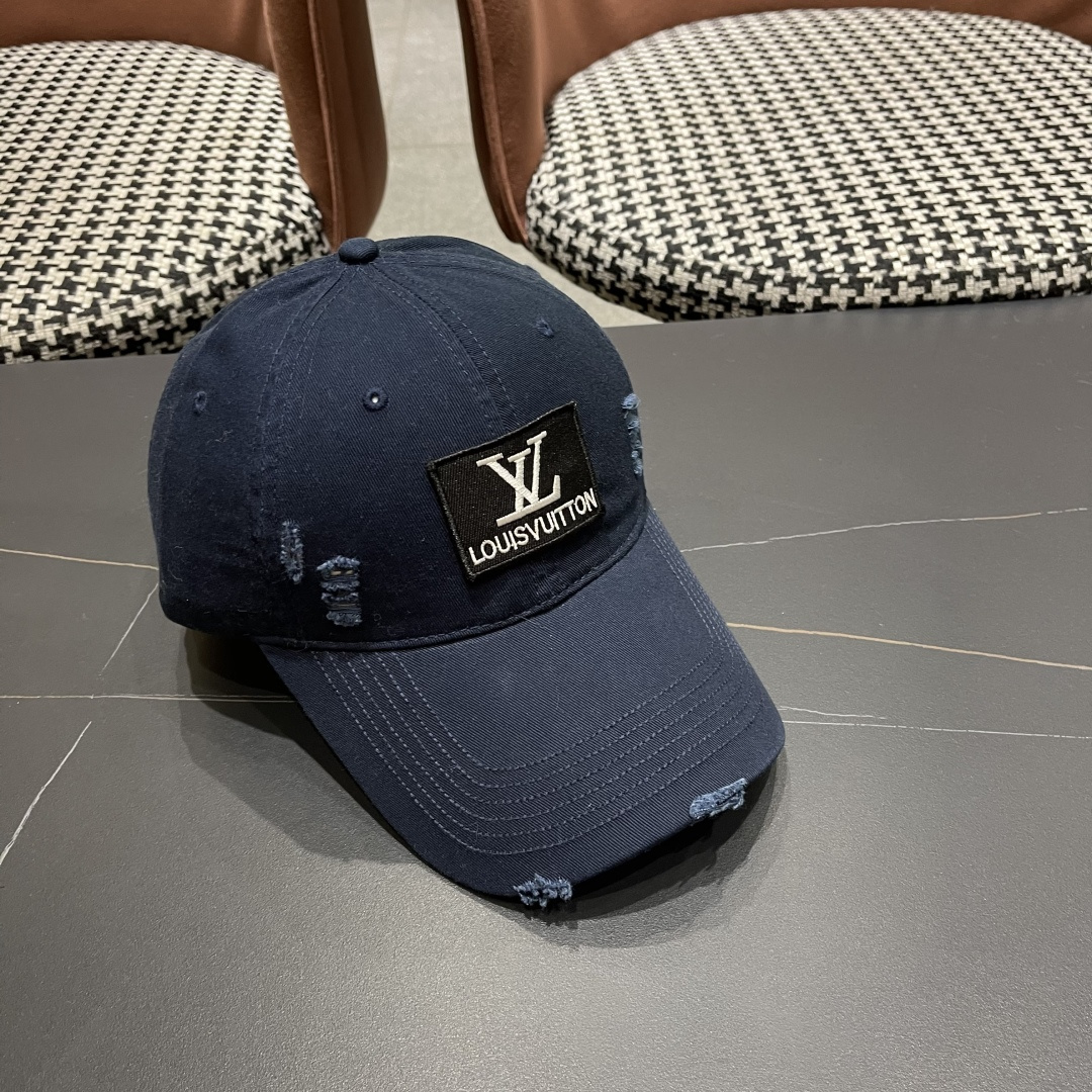 LV路易威登棒球帽🧢轻盈透气。完美版型，独家实物拍摄，男女适用