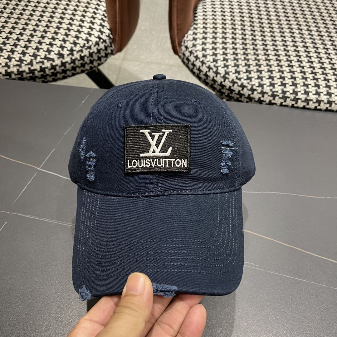 LV路易威登棒球帽🧢轻盈透气。完美版型，独家实物拍摄，男女适用