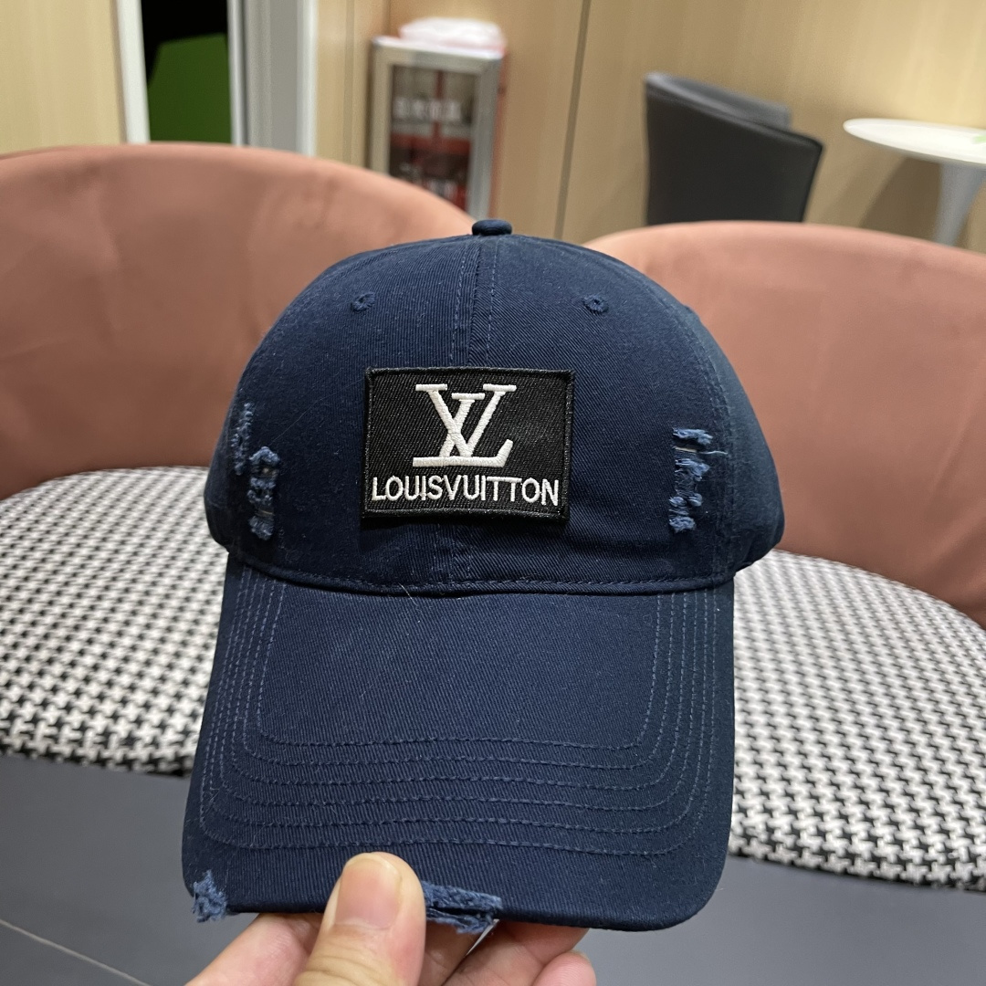 LV路易威登棒球帽🧢轻盈透气。完美版型，独家实物拍摄，男女适用