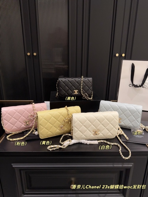 Elegante Bolso WOC Chanel 23s con Lazo, Diseño Exclusivo y Sofisticado (19x11 cm) 16 Elegante Bolso WOC Chanel 23s con Lazo, Diseño Exclusivo y Sofisticado (19×11 cm)