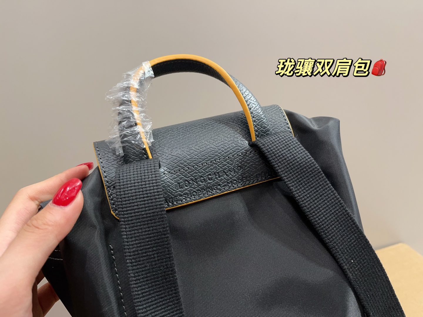 P115 ⚠️尺寸23.28
珑骧尼龙双肩包
简单百搭 颜值高
日常出街首选
潮酷时尚女孩必入款