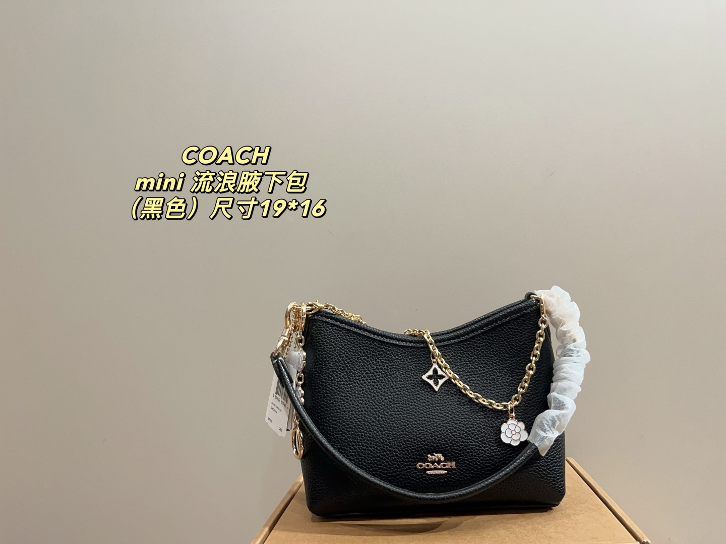p200配折叠盒⚠️尺寸19*16cm
蔻驰coach mini流浪腋下包
春夏的小包谁还没选好？看过来吧！小号的Laurel流浪包精致又时髦！多色可选，总有你的心头好吧！