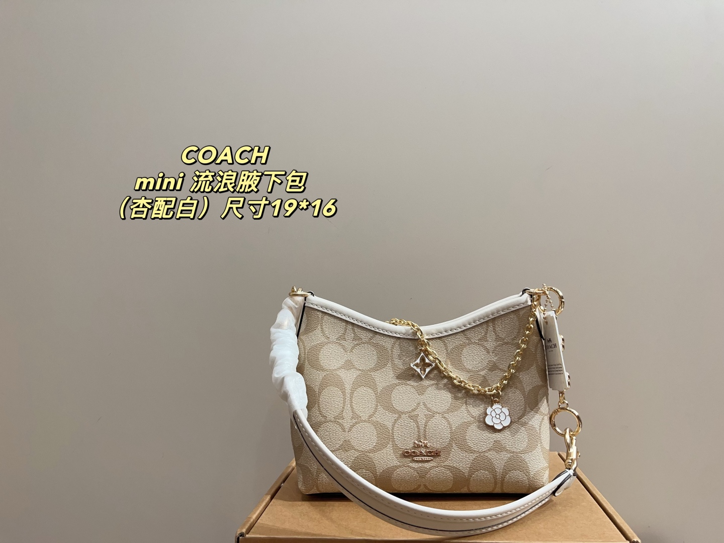 p200配折叠盒⚠️尺寸19*16cm
蔻驰coach mini流浪腋下包
春夏的小包谁还没选好？看过来吧！小号的Laurel流浪包精致又时髦！多色可选，总有你的心头好吧！