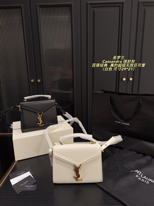 Yves Saint Laurent Cassandra Top Handle Bag, Classic & Elegant 1 Yves Saint Laurent Cassandra Top Handle Bag, Classic & Elegant