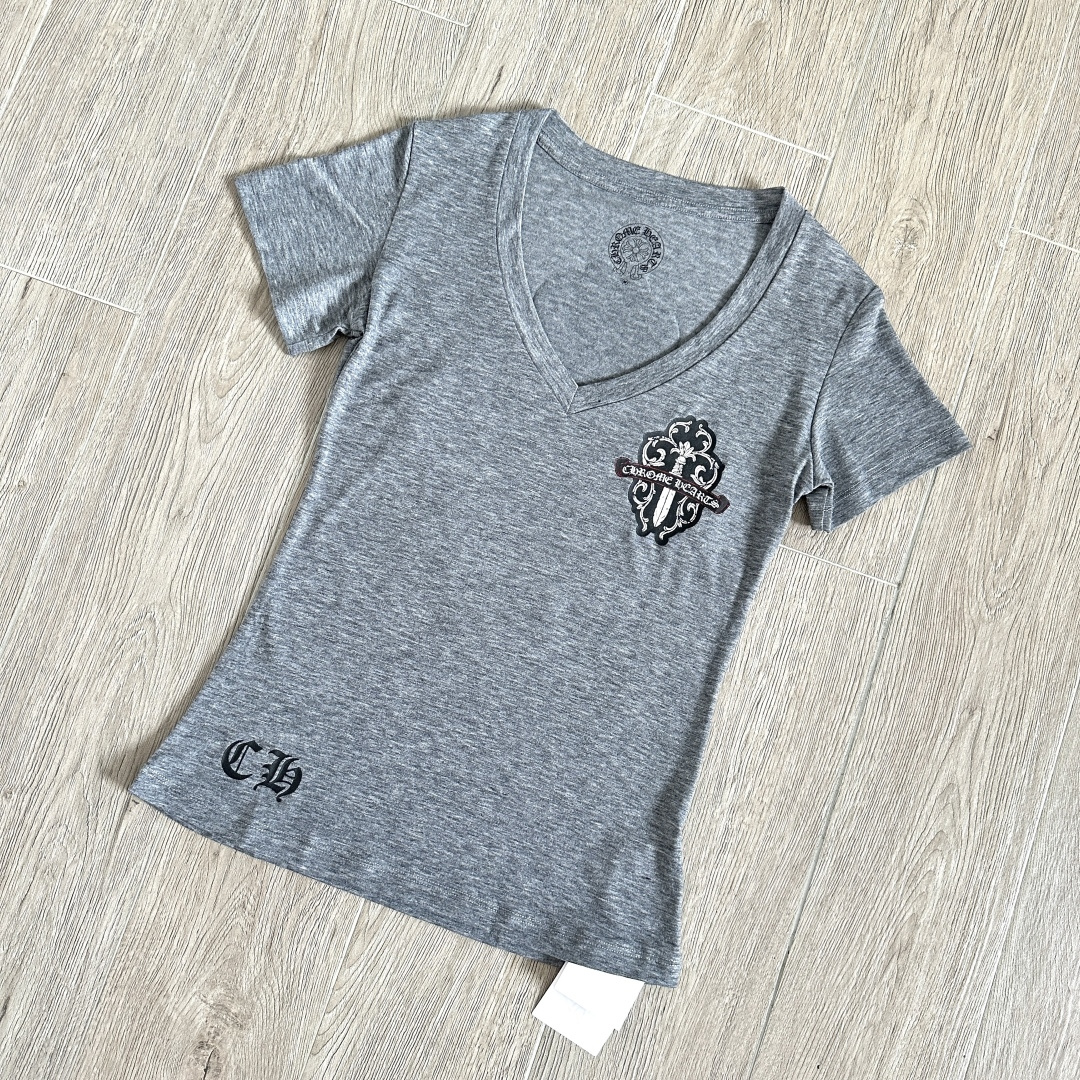 크롬하츠 여성 반팔 132869 Chrome Hearts T Shirt 썸네일 이미지