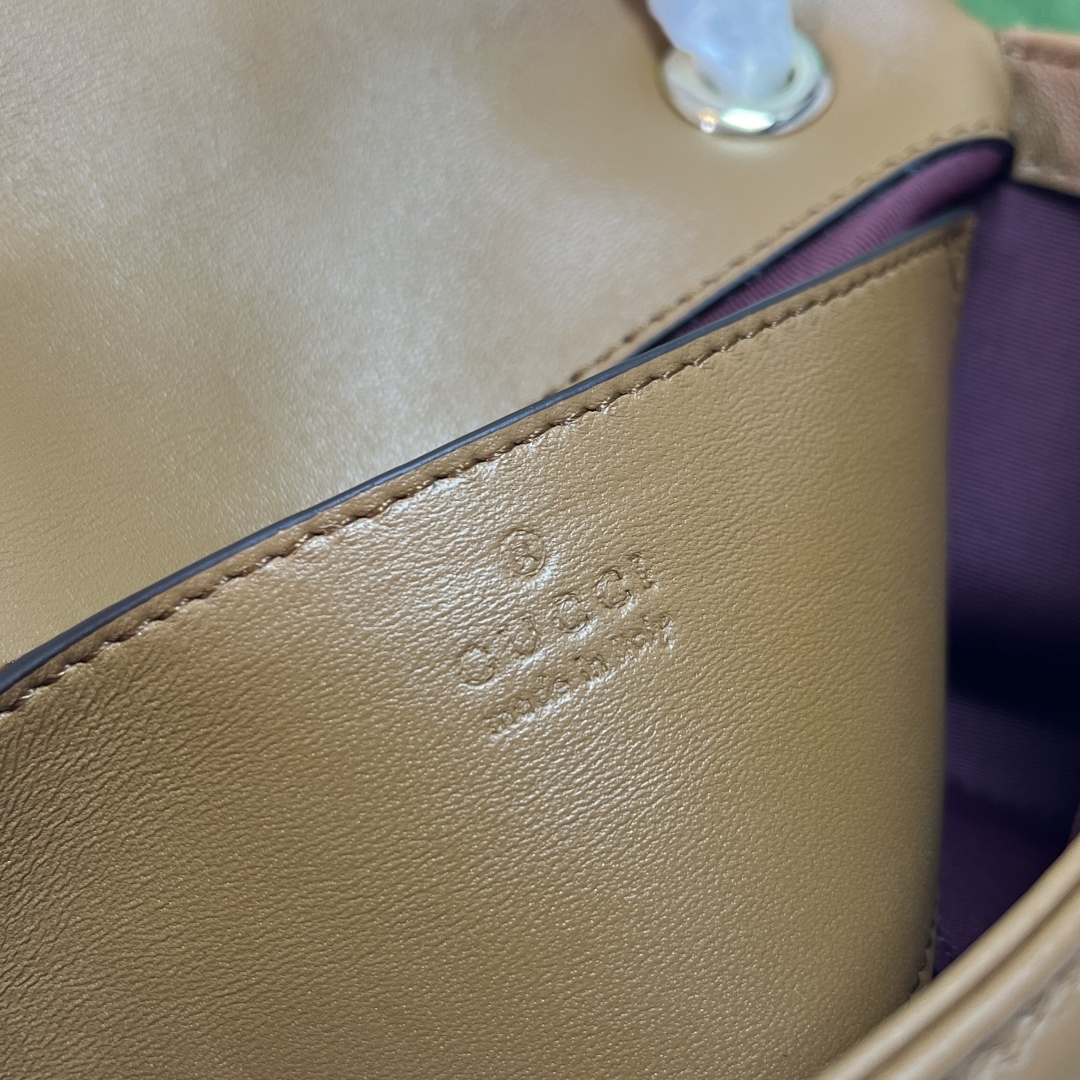 Gucci Marmont Caramel Leather Shoulder Bag, W22xH12.5xD6cm, Model 837280 10 cmp i1747160278149 5688 0 8