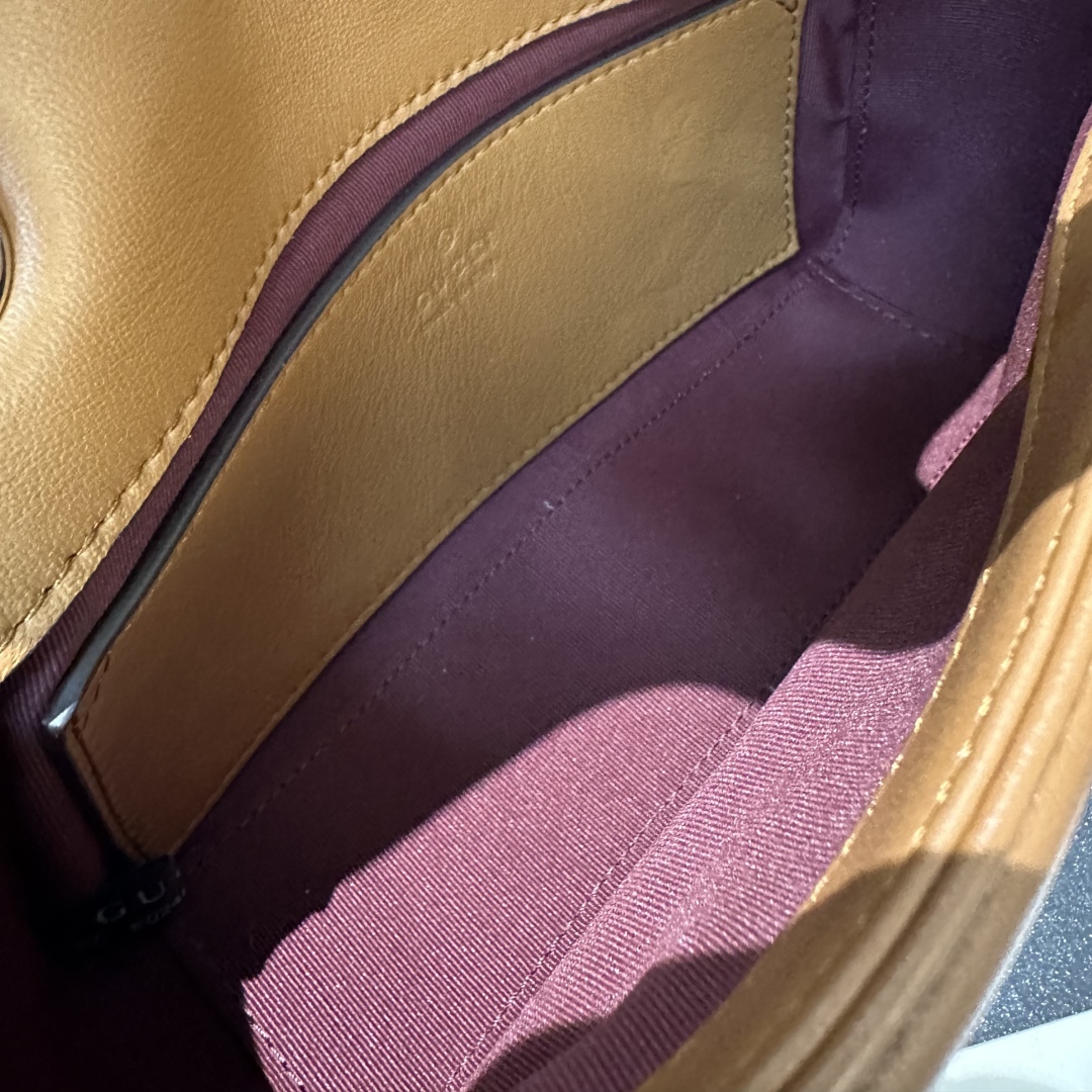 Gucci Marmont Caramel Leather Shoulder Bag, W22xH12.5xD6cm, Model 837280 9 cmp i1749916989716 5858 0 8