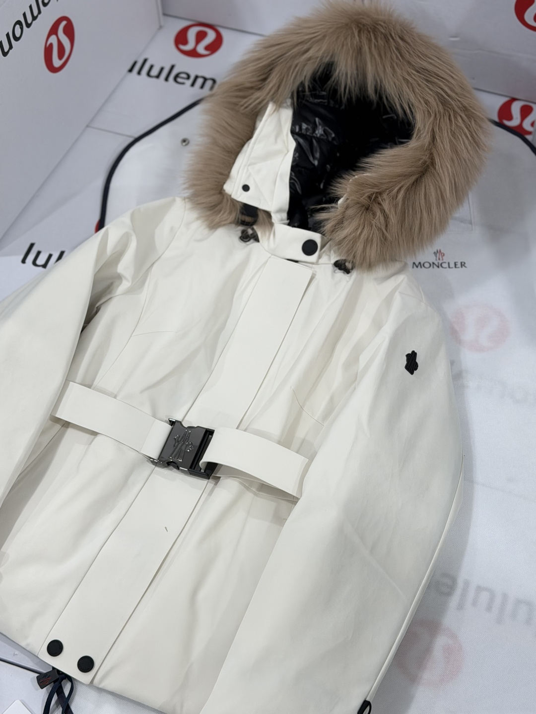 盟可睐 Moncler 奢华工坊高定皮带腰带配饰 #44B6F1FA 5