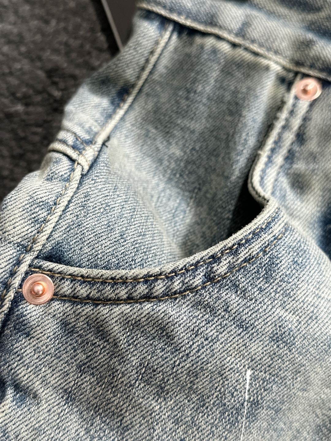 Super Customized Heavy Engineering Jeans with Original Hardware for Summer, Sizes 29-38 - 图片 7