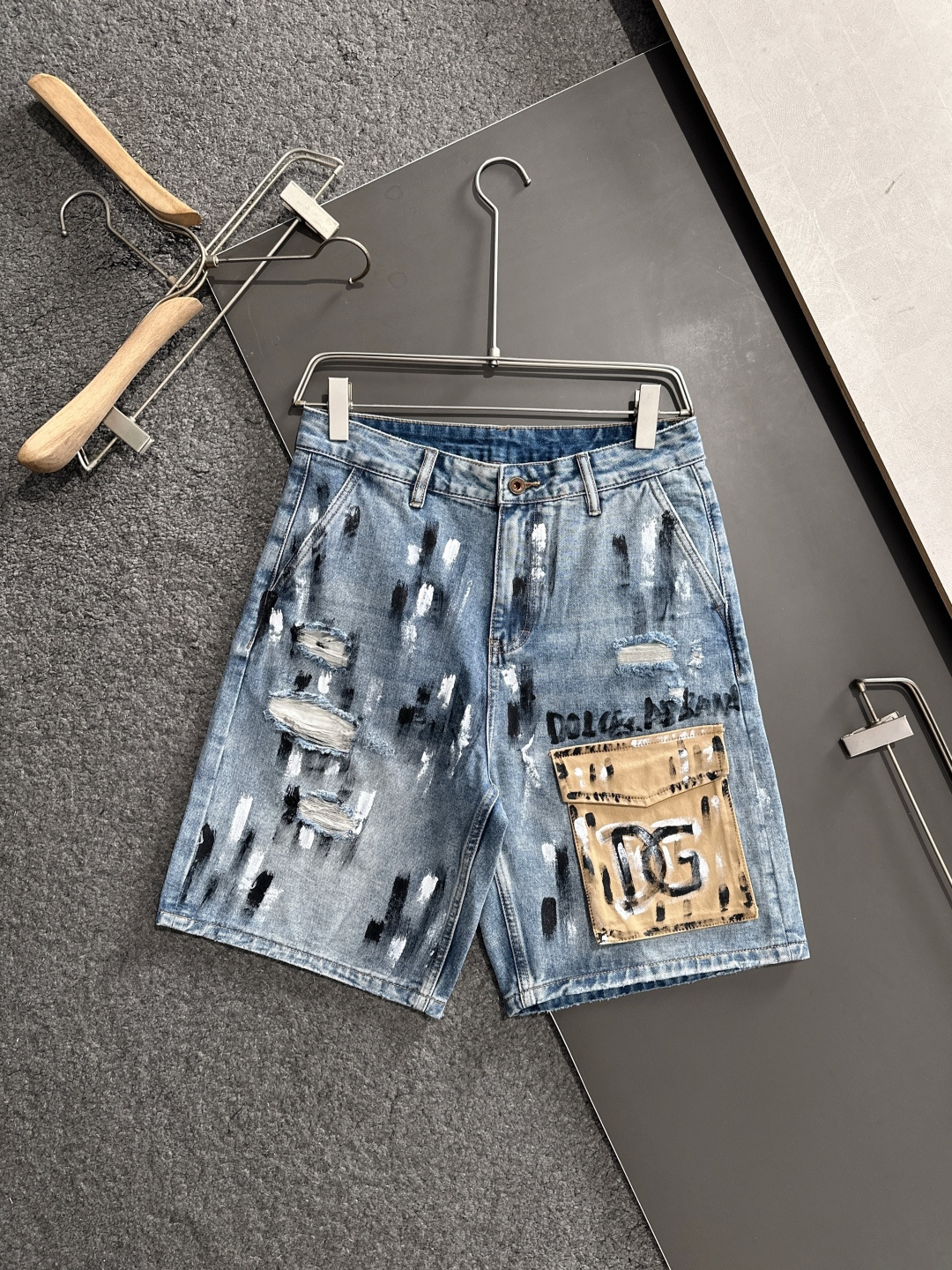 Super Customized Heavy Engineering Jeans: Original Hardware, Infinity Style, Summer Must-Have (18 words) - 图片 1