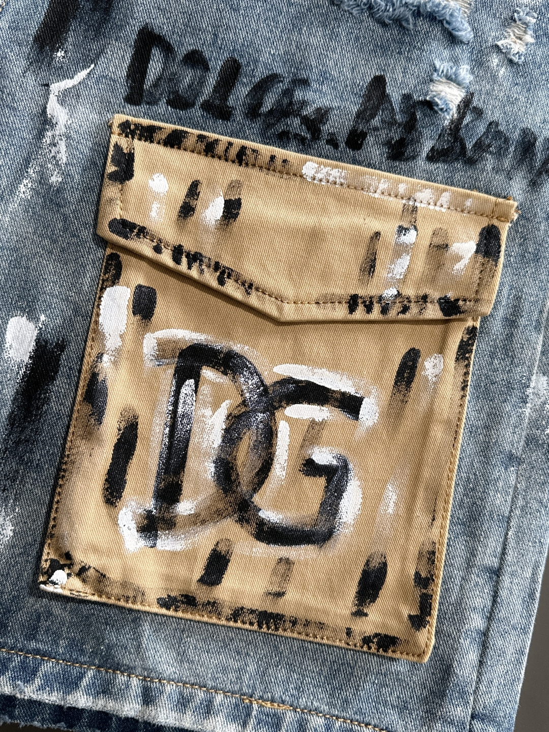 Super Customized Heavy Engineering Jeans: Original Hardware, Infinity Style, Summer Must-Have (18 words) - 图片 6