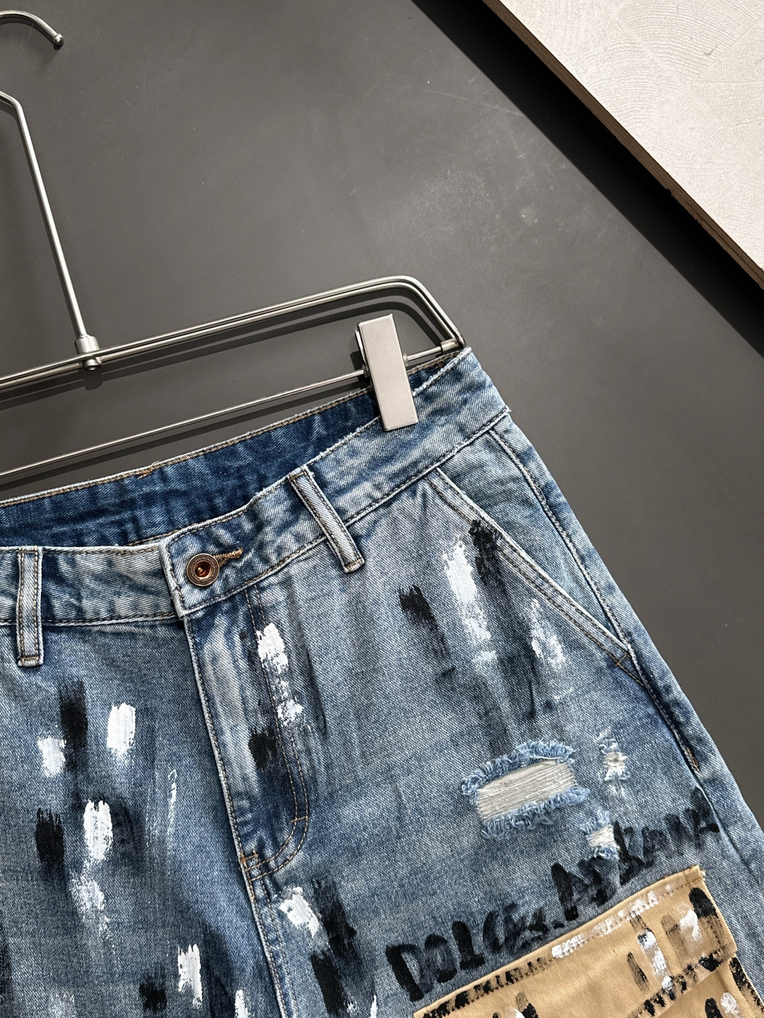 Super Customized Heavy Engineering Jeans: Original Hardware, Infinity Style, Summer Must-Have (18 words) - 图片 4