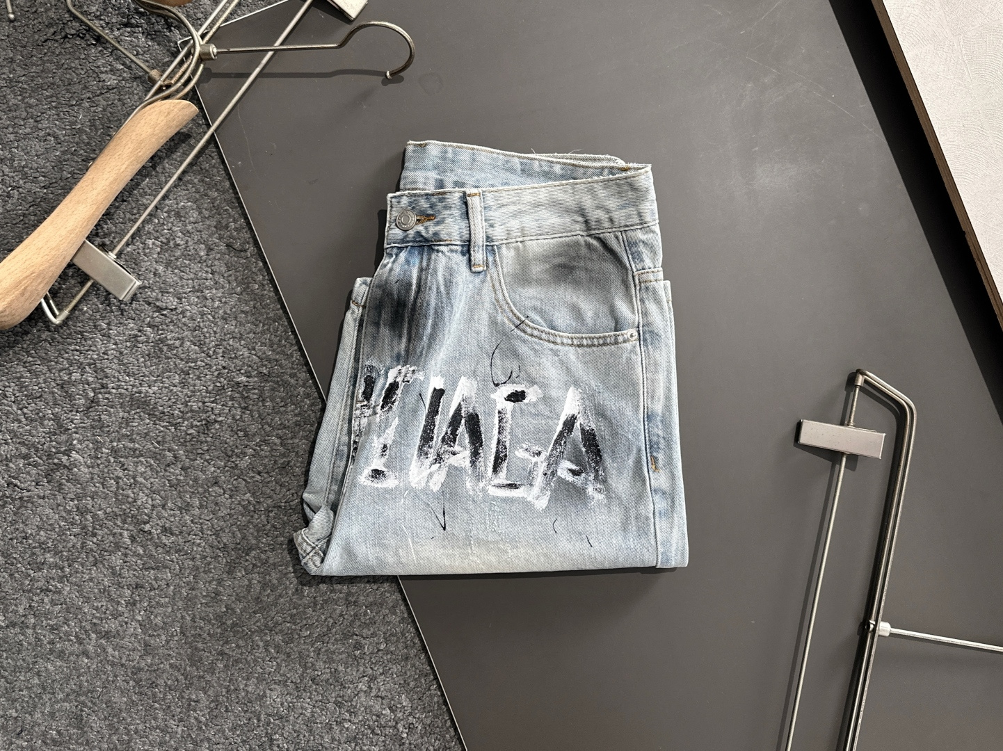 Super Customized Original Hardware Jeans for Summer 2025, Sizes 29-38, Heavy Engineering - 图片 2
