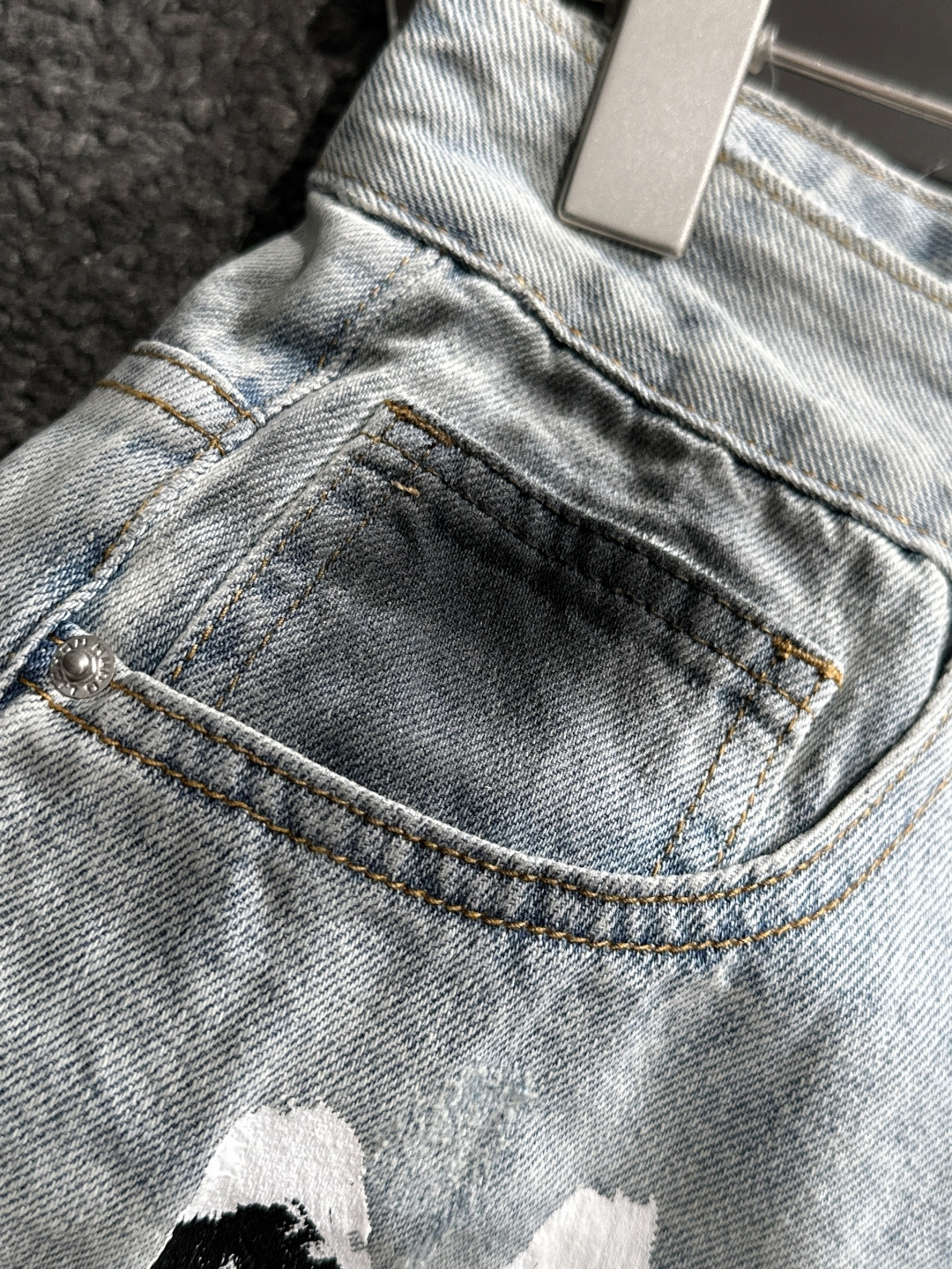 Super Customized Original Hardware Jeans for Summer 2025, Sizes 29-38, Heavy Engineering - 图片 7
