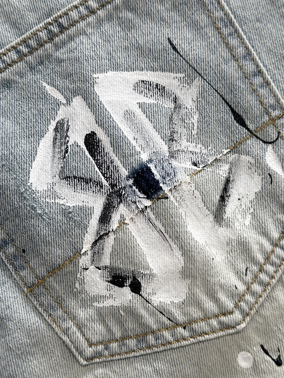 Super Customized Original Hardware Jeans for Summer 2025, Sizes 29-38, Heavy Engineering - 图片 8