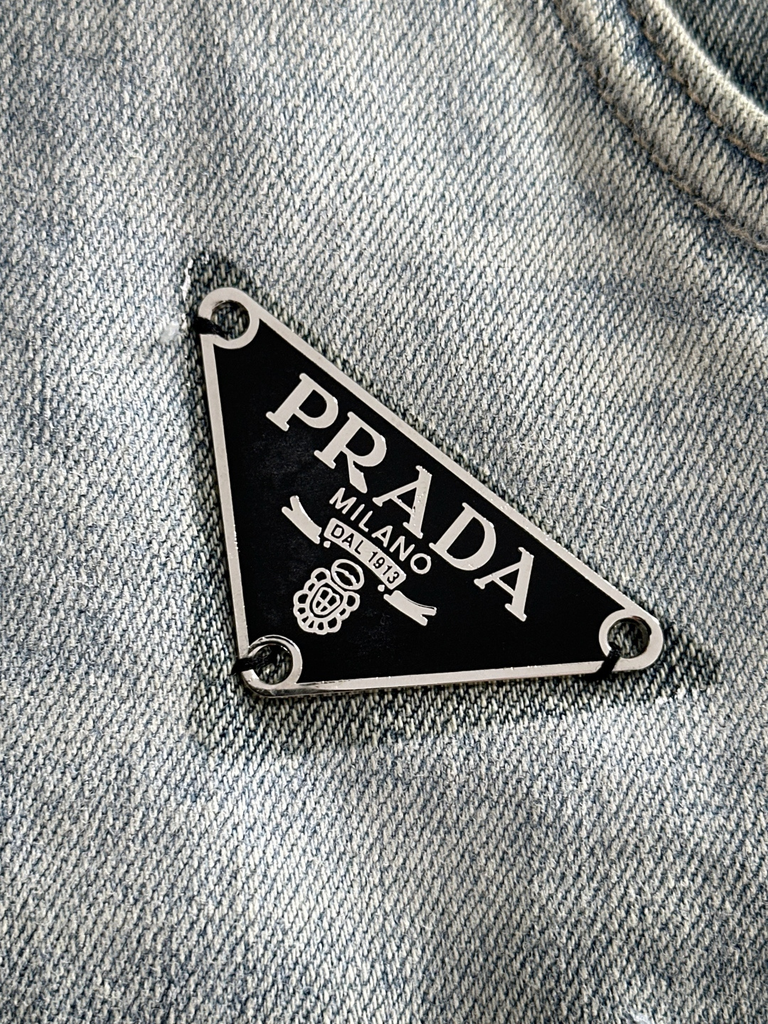 PRAD 2025S Original Single-Explosive Jeans: Super Customized, Stylish, Heavy Engineering. Summer Must-Have! - 图片 5