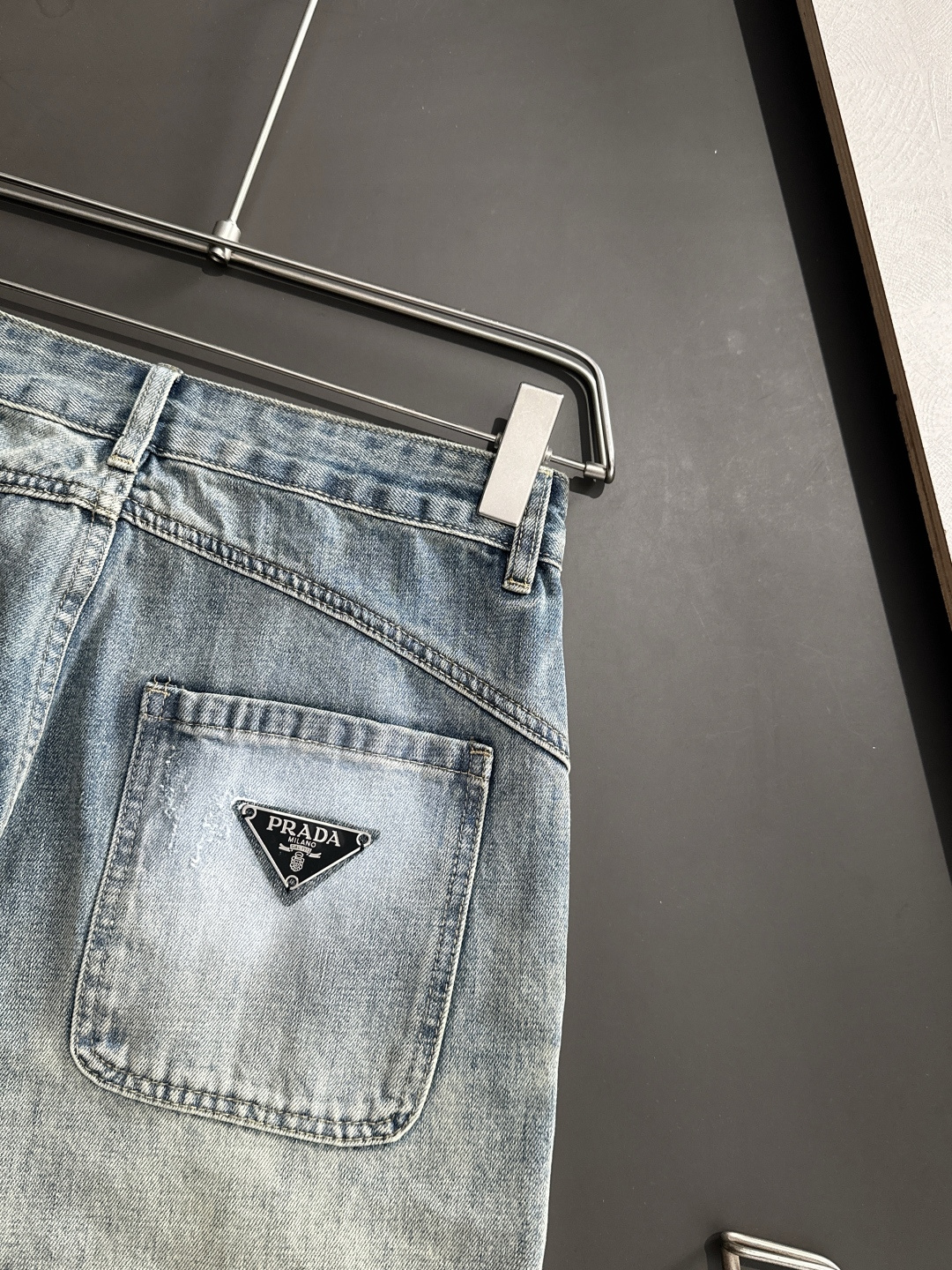 PRAD 2025S Original Single-Explosive Jeans: Super Customized, Stylish, Heavy Engineering. Summer Must-Have! - 图片 9