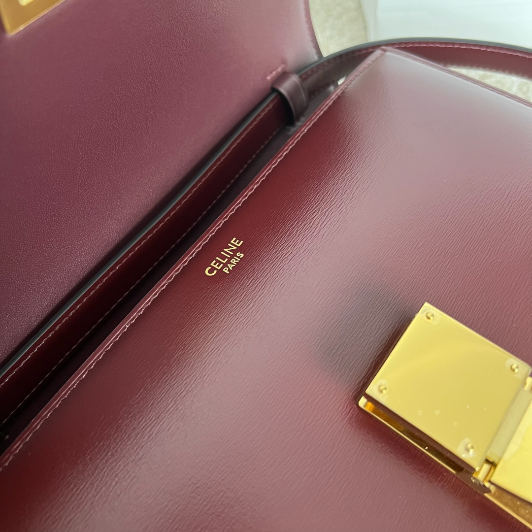 box24厘米 酒红手搓纹 最新升级版 拆了无数个原版才有的效果 意大利进口喝牛奶长大的小牛的牛皮 牛皮