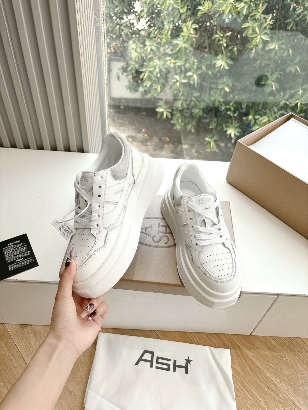 New 2024 Ash Retrospective Shoes: Stylish, Comfortable, Original Materials, Thick Soles, Customizable Size - 图片 5