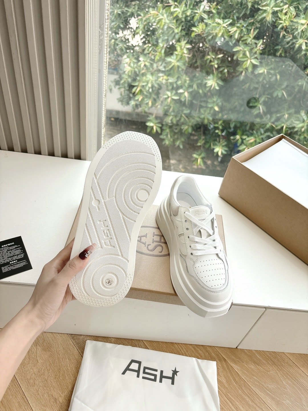 New 2024 Ash Retrospective Shoes: Stylish, Comfortable, Original Materials, Thick Soles, Customizable Size - 图片 6