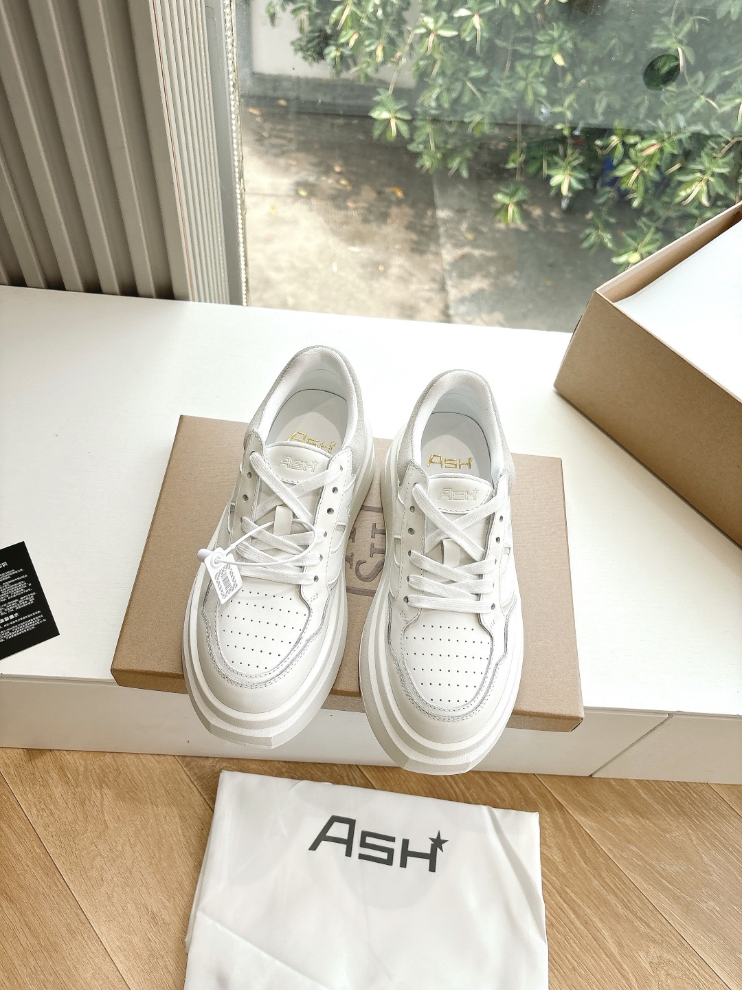 New 2024 Ash Retrospective Shoes: Stylish, Comfortable, Original Materials, Thick Soles, Customizable Size - 图片 4