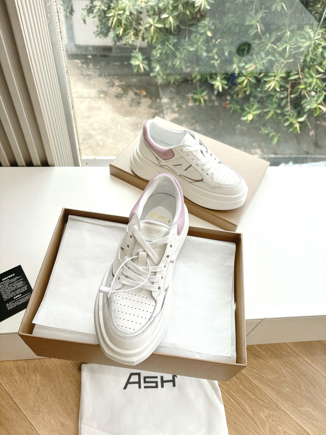 New 2024 Ash Retrospective Shoes with Thick Soles for Ash Girls - 图片 2