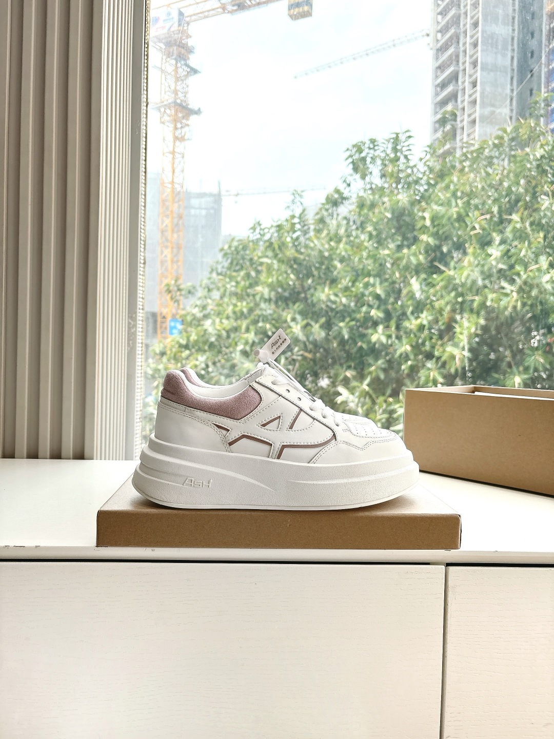New 2024 Ash Retrospective Shoes with Thick Soles for Ash Girls - 图片 7