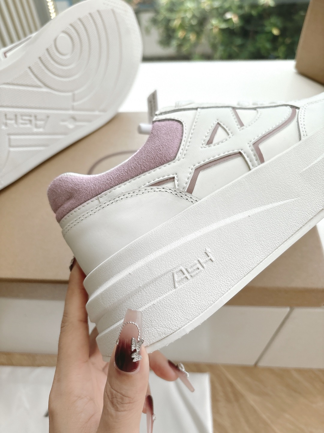 New 2024 Ash Retrospective Shoes with Thick Soles for Ash Girls - 图片 8