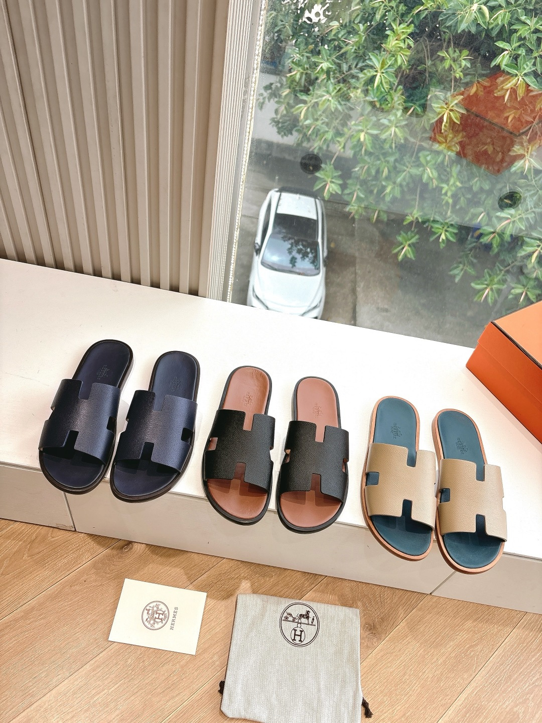 🌾G052所见即所得顶版2026春夏新款HERMES爱马仕专柜新款最近火到不行的情侣款H二舅鞋猪鼻子凉鞋