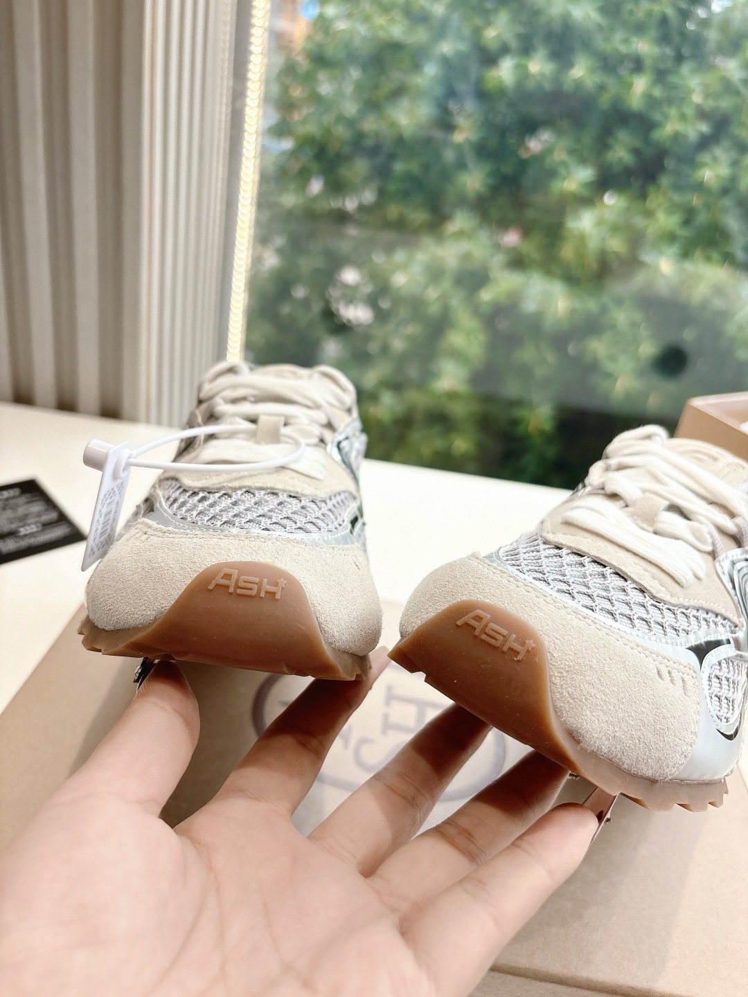 New Ash Retrospect Shoes: Stylish, Comfy, Original Cattle Skin, Imported Materials, Large Sole. - 图片 8