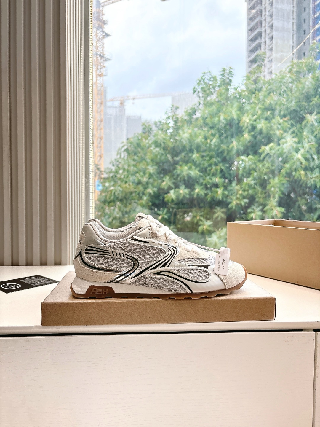 New Ash Retrospect Shoes: Stylish, Comfy, Original Cattle Skin, Imported Materials, Large Sole. - 图片 7