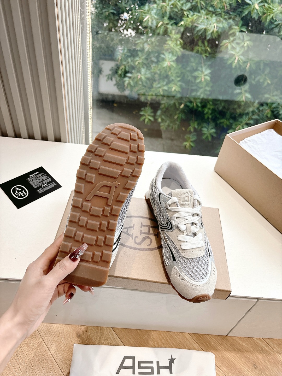 New Ash Retrospect Shoes: Stylish, Comfy, Original Cattle Skin, Imported Materials, Large Sole. - 图片 6