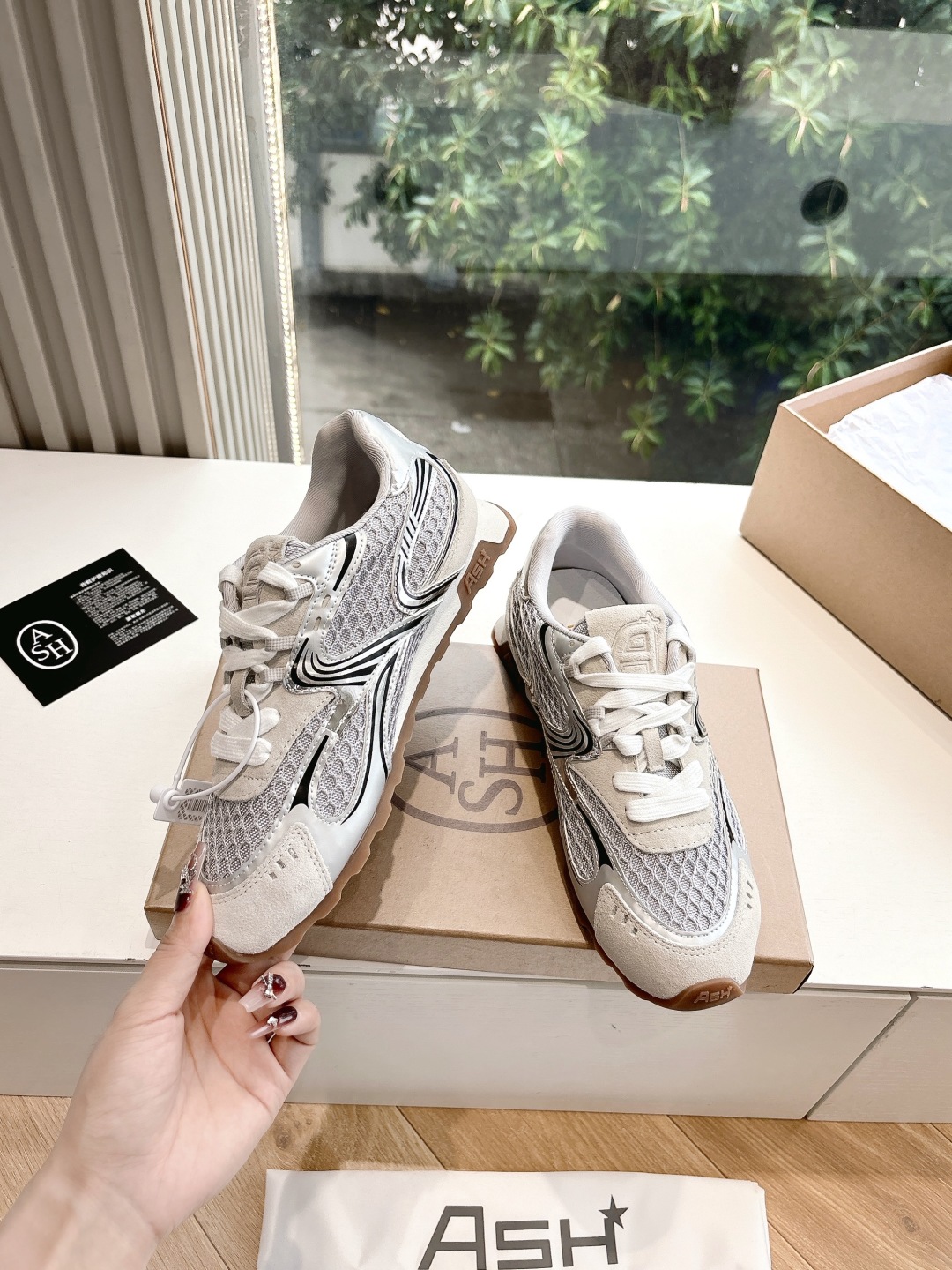 New Ash Retrospect Shoes: Stylish, Comfy, Original Cattle Skin, Imported Materials, Large Sole. - 图片 5