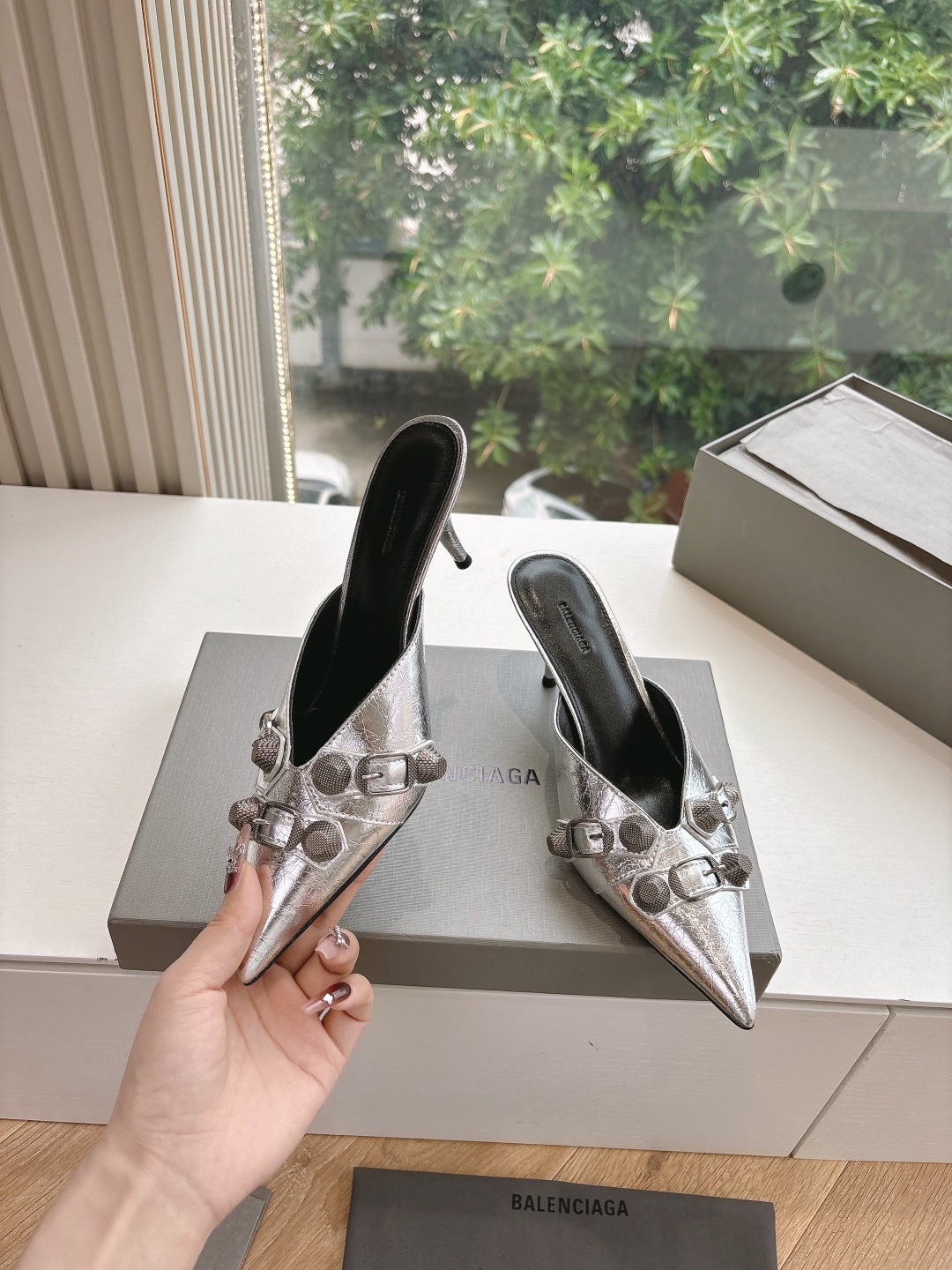 Stylish Feminine Shoes with Natural Patterns and Custom Sizing Options - 图片 5