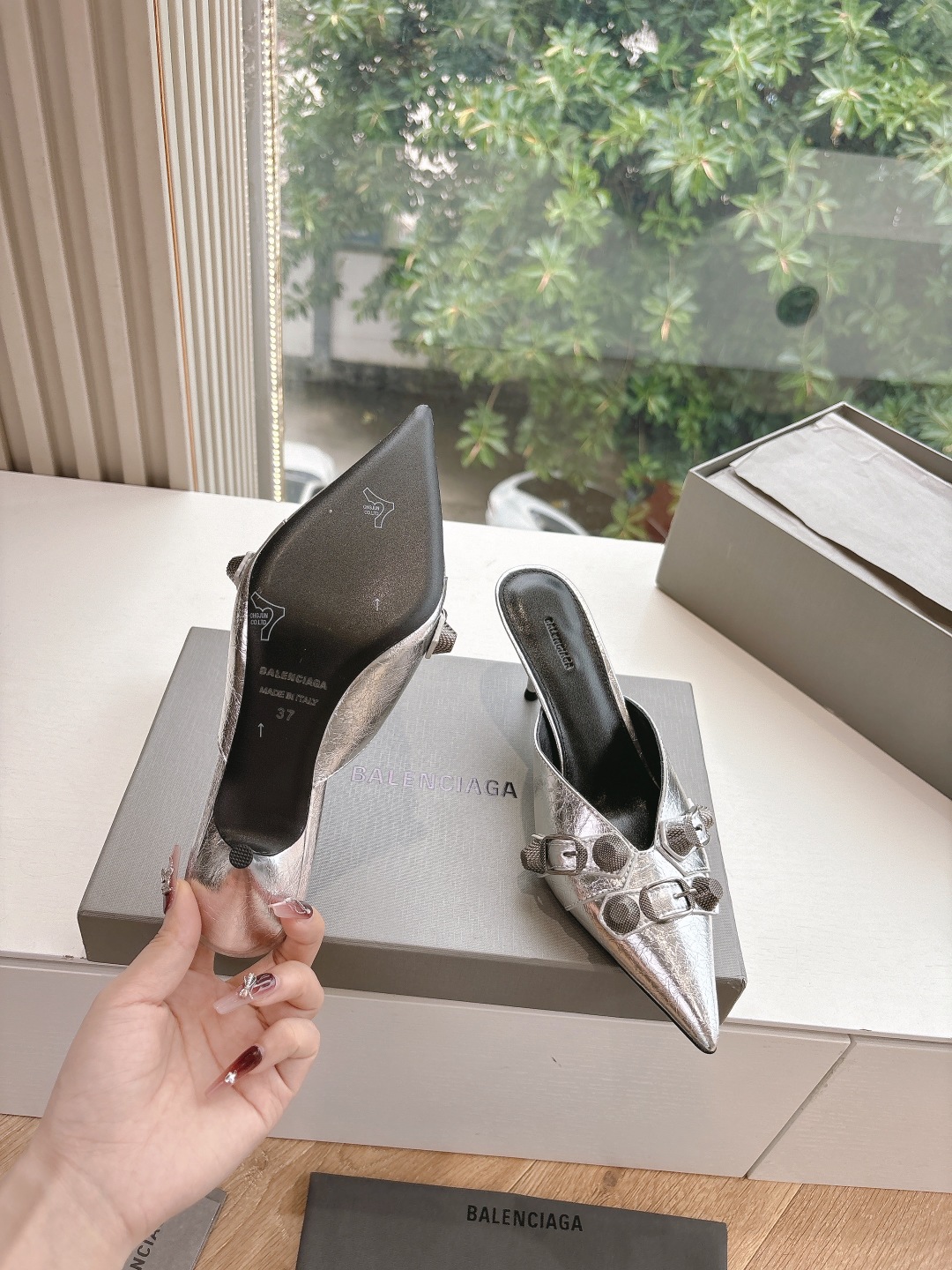 Stylish Feminine Shoes with Natural Patterns and Custom Sizing Options - 图片 6