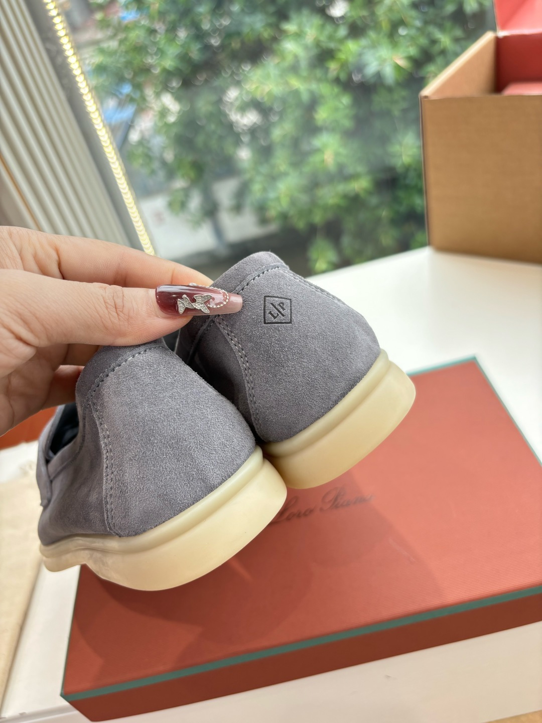 🌾G219专柜原单品质所见即所得Loro Pian*经典爆款出品lp顶级版本 英伦流苏平底乐福鞋原来这就