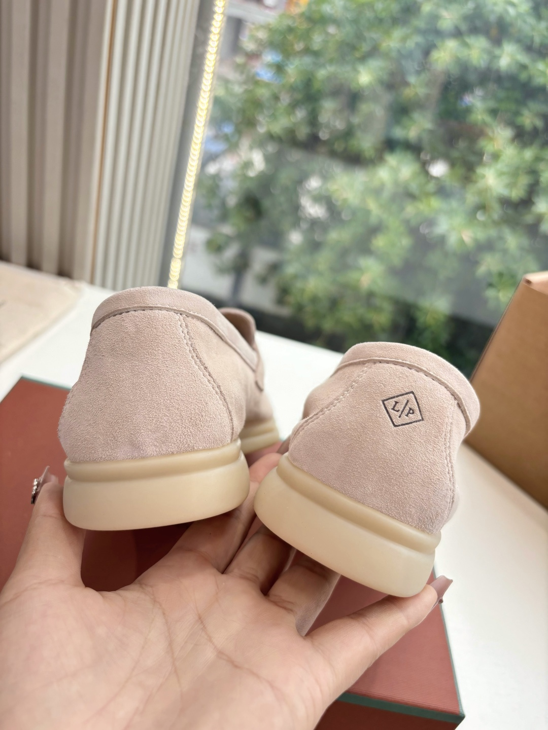 🌾G219专柜原单品质所见即所得Loro Pian*经典爆款出品lp顶级版本 英伦流苏平底乐福鞋原来这就