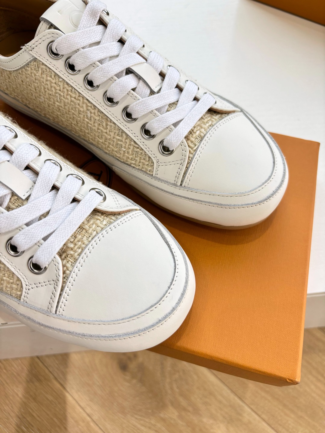 Elegant Italian Leather Sneakers for Comfort and Style - 图片 8