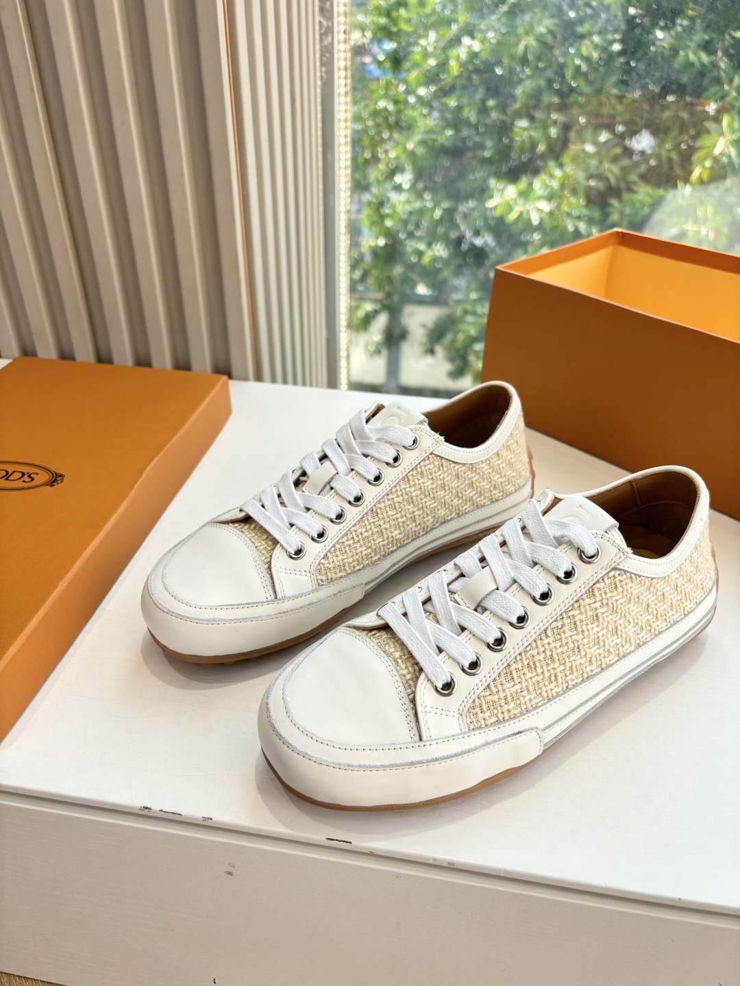 Elegant Italian Leather Sneakers for Comfort and Style - 图片 4