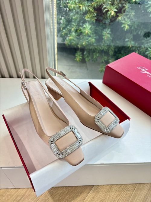 Roger Vivier RV25 Flower Series Double Crystal Buckle Mary Jane Shoes 1 Roger Vivier RV25 Flower Series Double Crystal Buckle Mary Jane Shoes