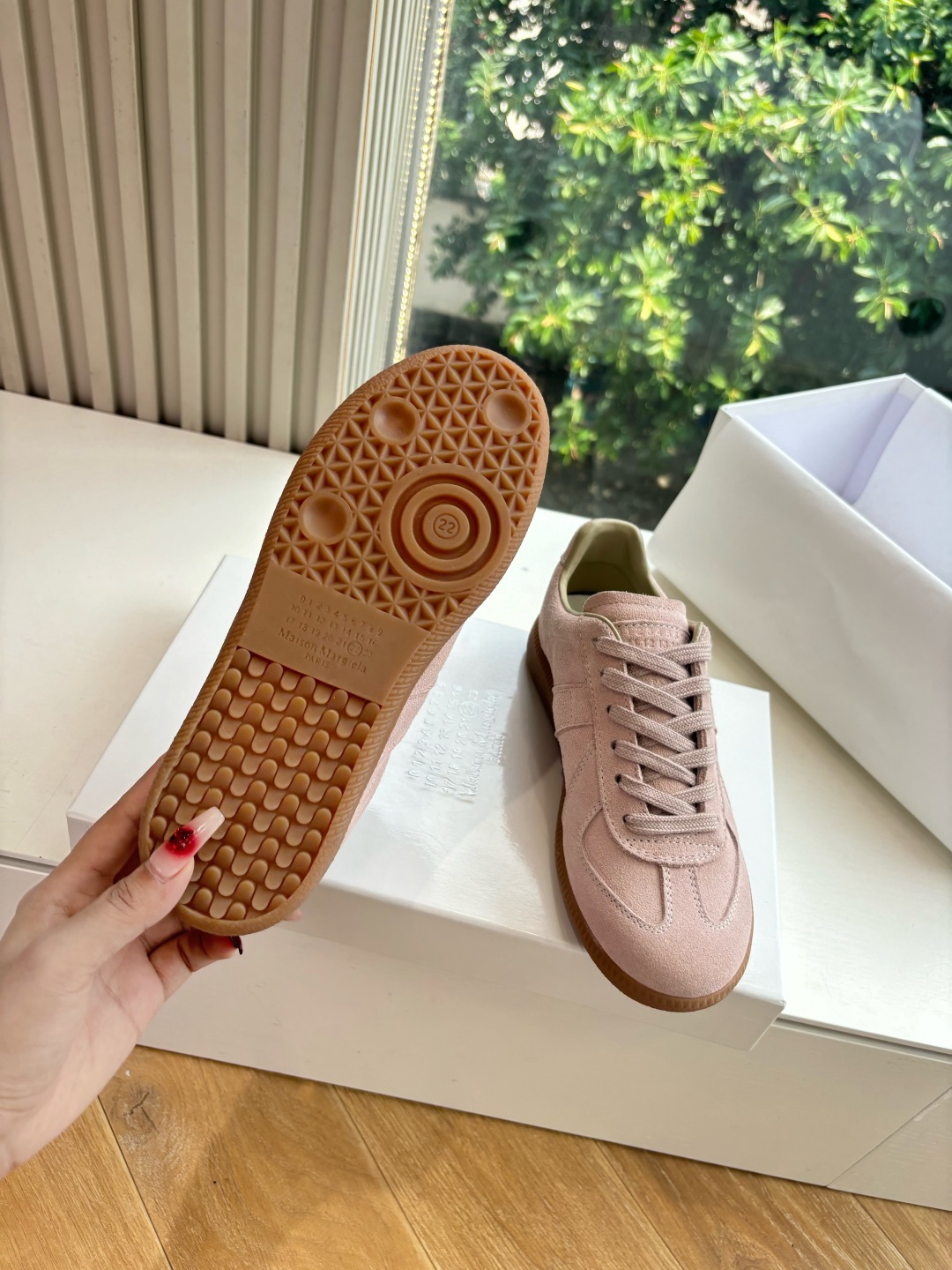 Maison Margiela MM6 Designer Leather German Training Shoes Review - 图片 6