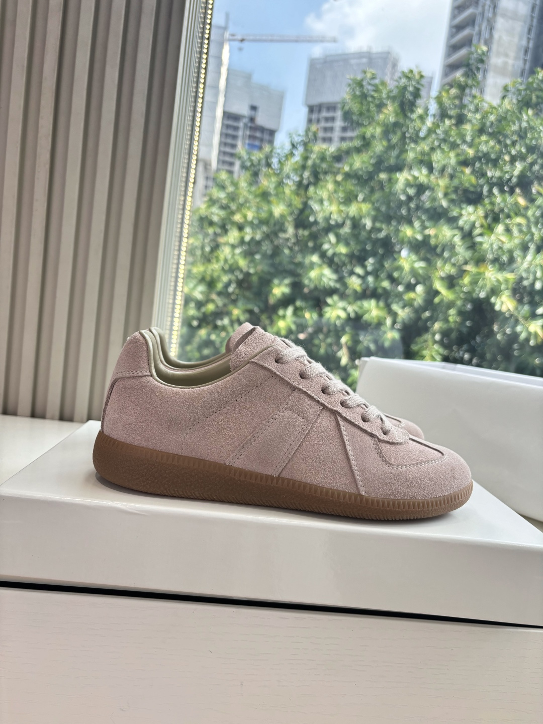 Maison Margiela MM6 Designer Leather German Training Shoes Review - 图片 7