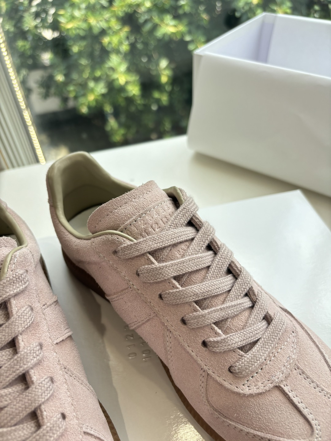 Maison Margiela MM6 Designer Leather German Training Shoes Review - 图片 8