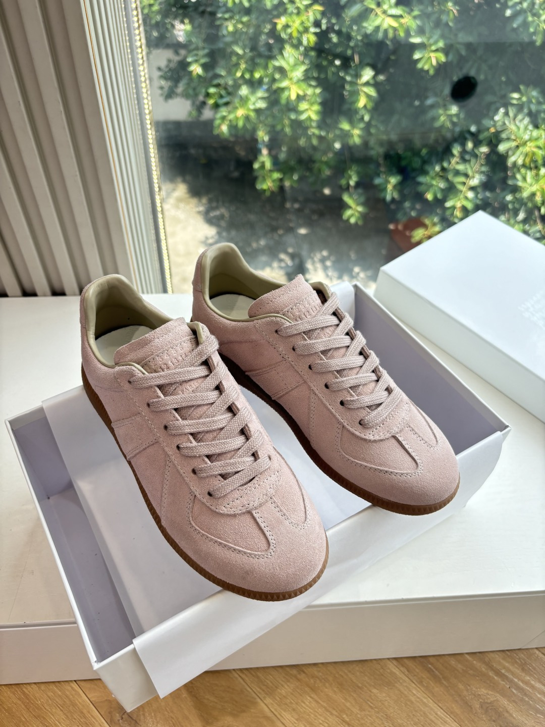 Maison Margiela MM6 Designer Leather German Training Shoes Review - 图片 1
