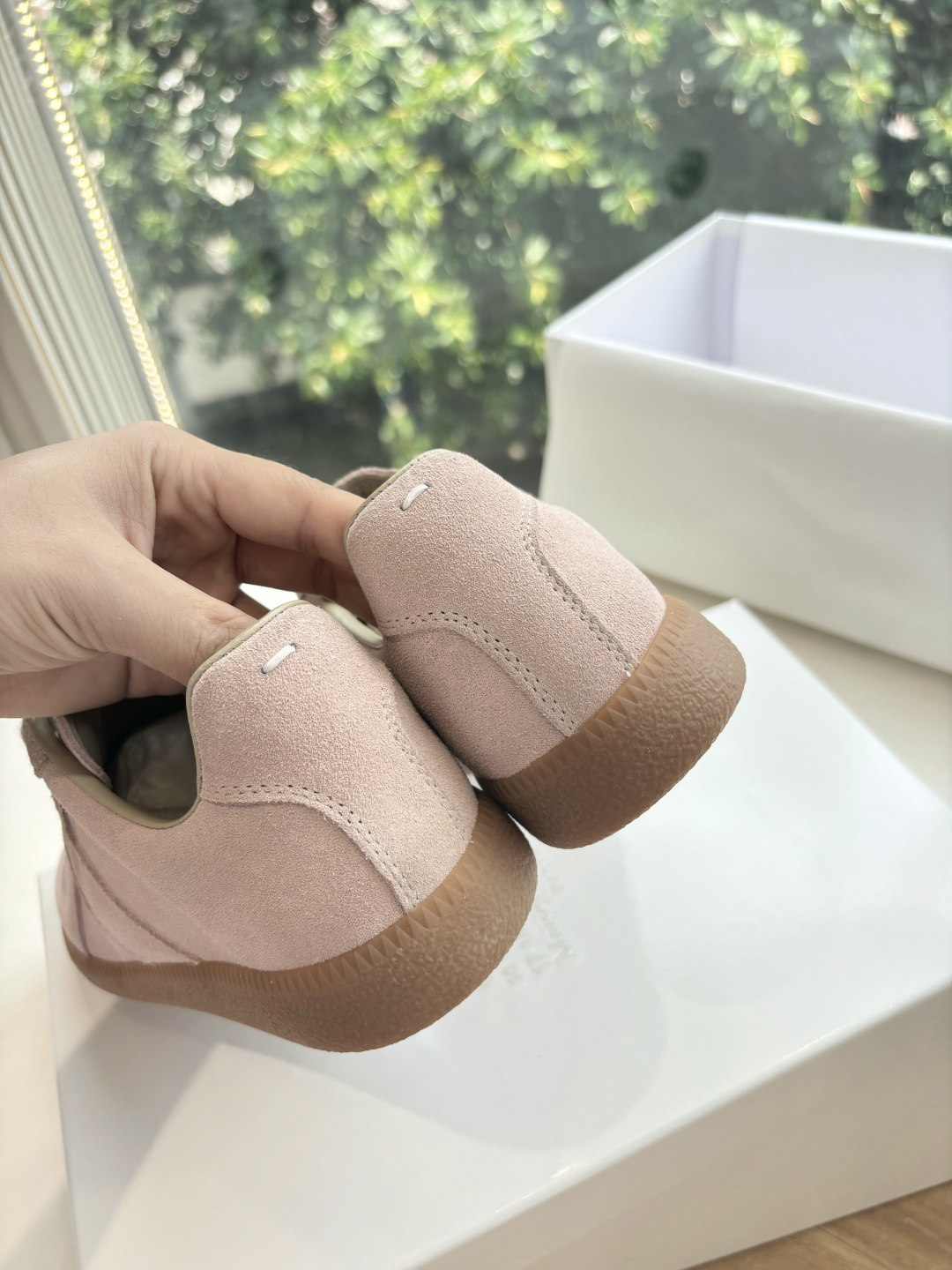 Maison Margiela MM6 Designer Leather German Training Shoes Review - 图片 9